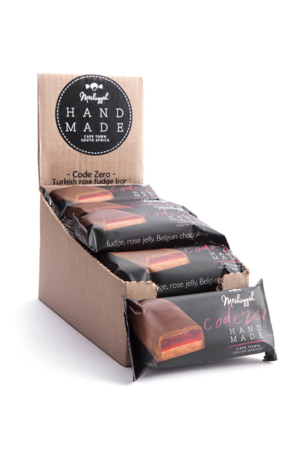 Code Zero Chocolate Bar: Layers of Turkish Rose Jelly & Fudge - Image 2