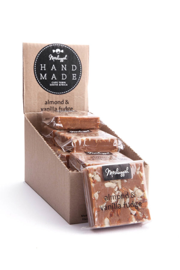 Almond & Vanilla Fudge Slab 75g - Image 2
