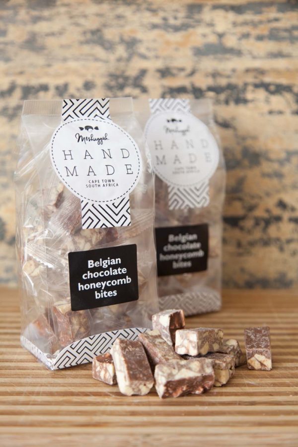 Belgian Milk Chocolate Honeycomb Bites 120g