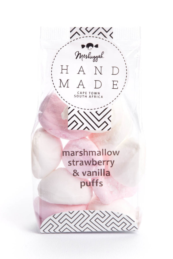 Strawberry & Vanilla Marshmallow Puffs 120g - Image 2