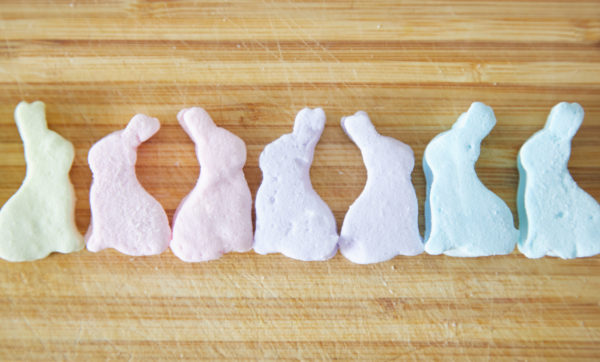 Mini Bunny Shaped Mallows - in beautiful pastel colours - 10 in a bag: ORDERS HAVE CLOSED - Image 2