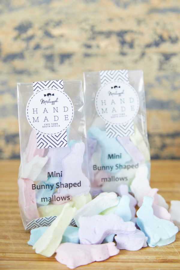 Mini Bunny Shaped Mallows - in beautiful pastel colours - 10 in a bag: ORDERS HAVE CLOSED