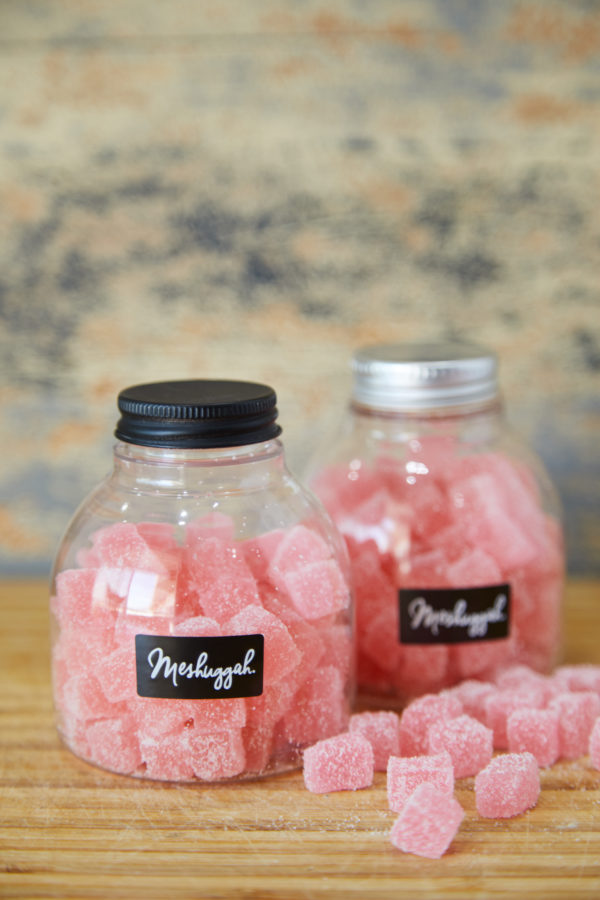 Jelly Squares: Pomegranate