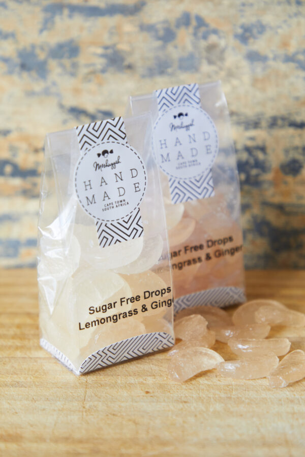 Sugar Free Drops: Lemongrass & Ginger 100g