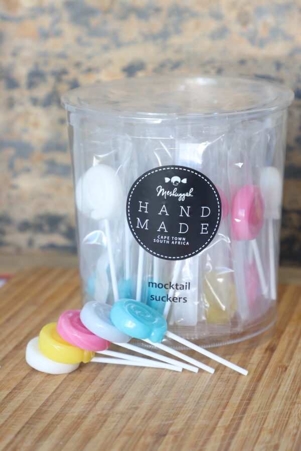 Mocktail Flavoured Small Round Suckers 18g (Price per Sucker)