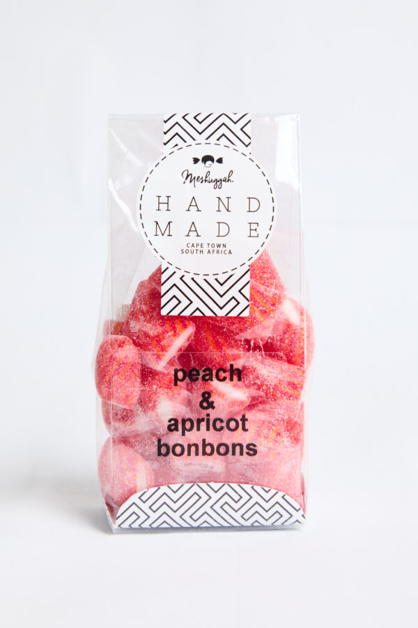 Mini Candy Canes - Peach & Apricot 7g each (4 in pouch 28g) - Image 5