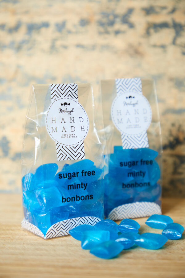 Sugar Free Minty Blue Bonbons 100g