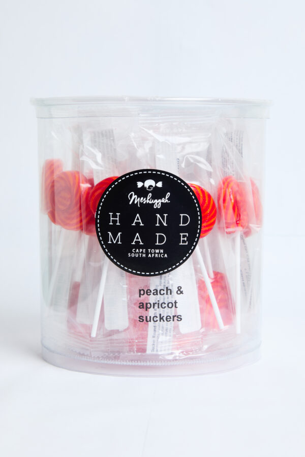 Peach & Apricot Suckers 18g. (Price per Sucker)