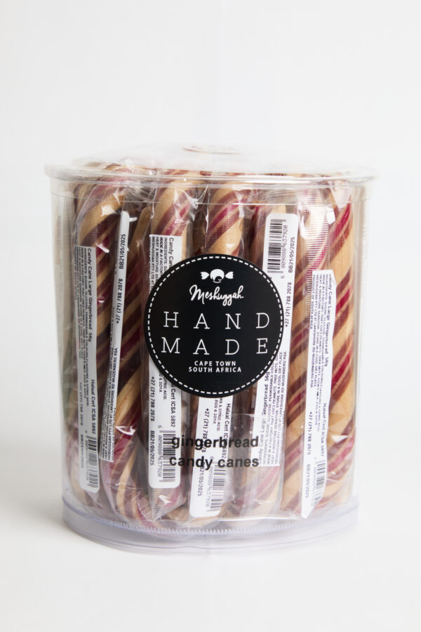Christmas Candy Canes Gingerbread Flavour (Large) 56g -  OUT OF STOCK - Image 2