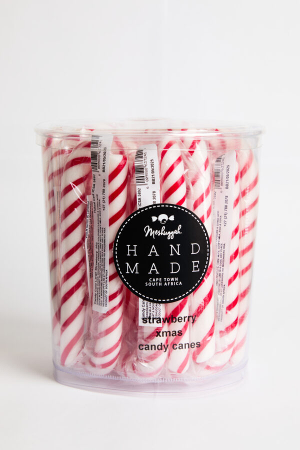Christmas Candy Canes in Traditional Red & White Stripes (Large) 56g - OUT OF STOCK - Image 2