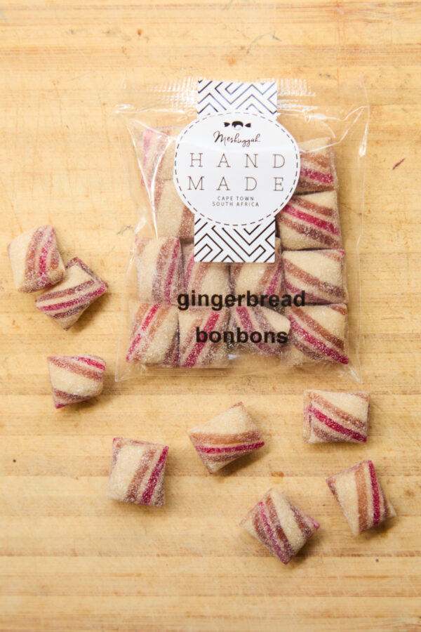 Mini Xmas Candy Canes: Gingerbread (70g Tub)  - OUT OF STOCK - Image 4