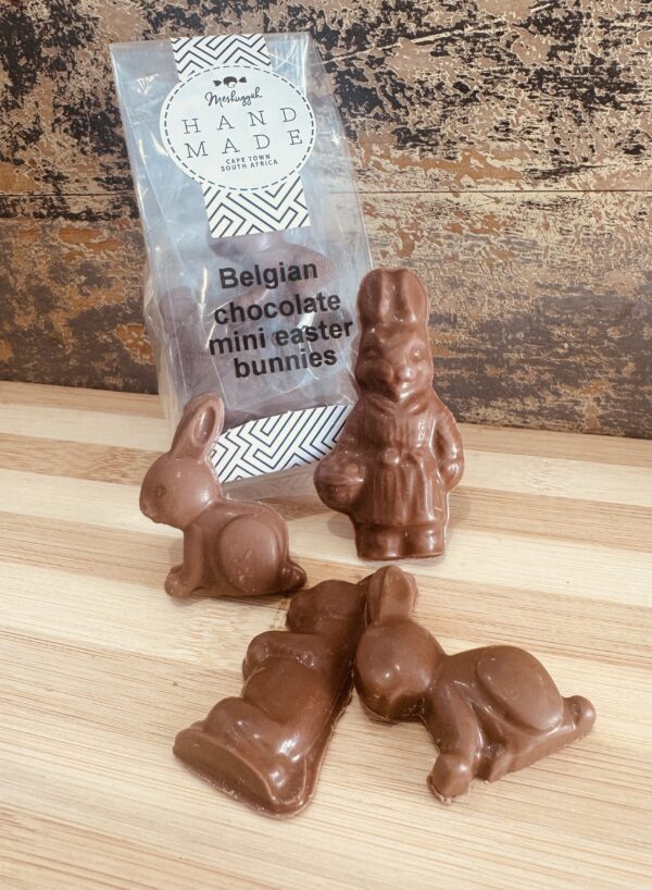 Belgian Chocolate Mini Easter Bunnies (5 in a Bag) 60g: ORDERS HAVE CLOSED