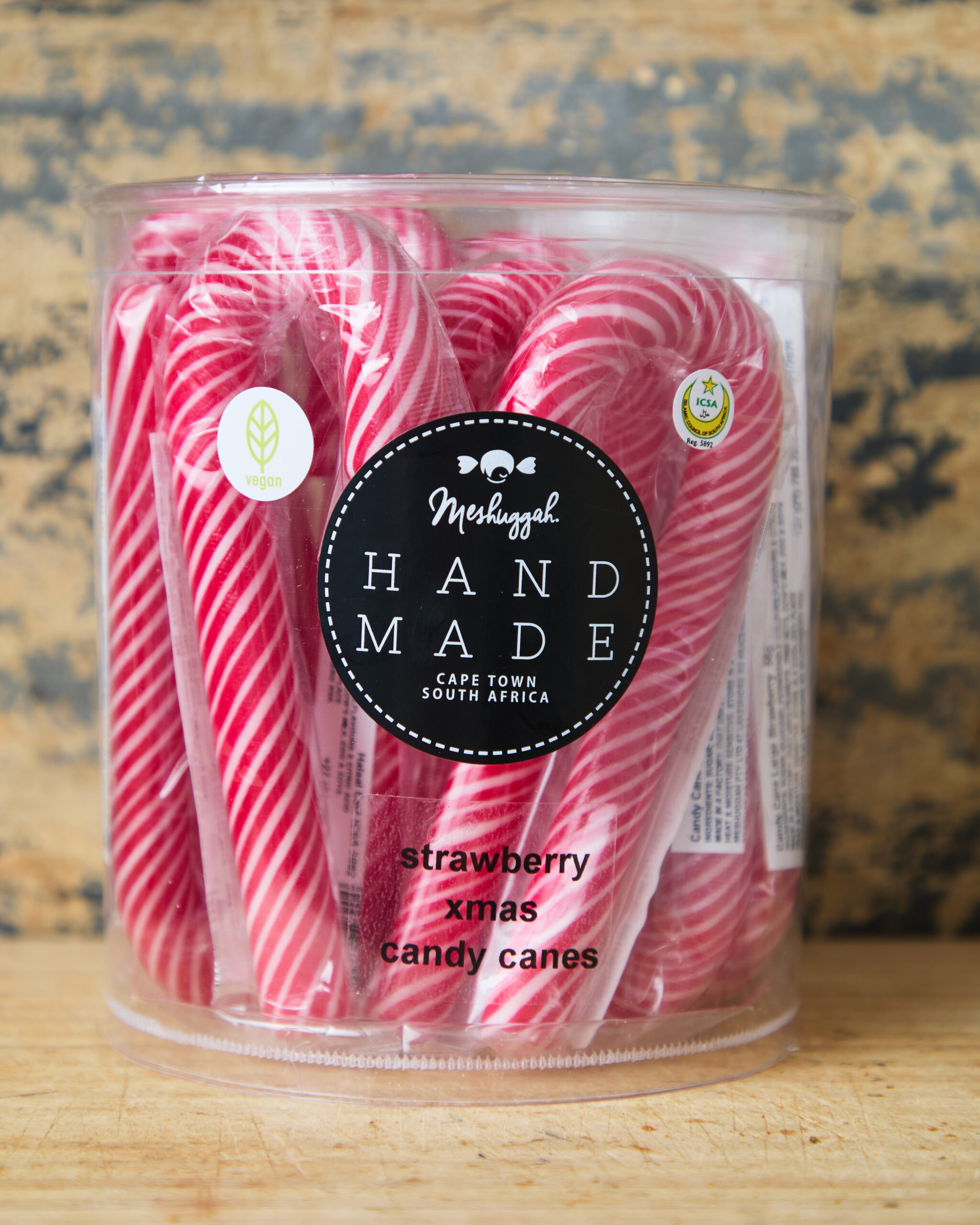 Christmas Bonbons: Traditional Red & White 100g (Strawberry flavour & Vegan) - Image 4
