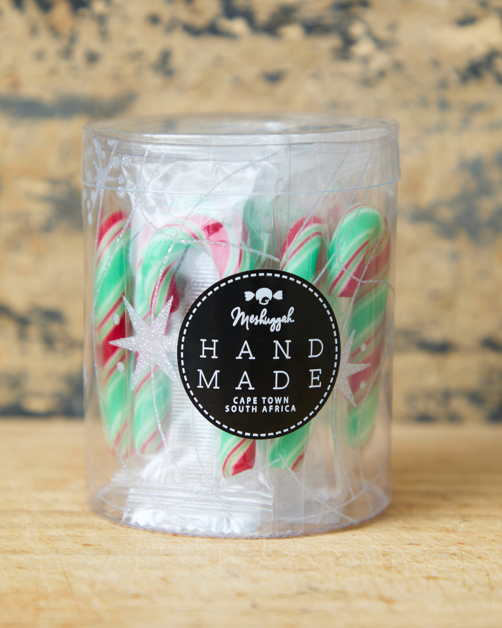 Christmas Candy Canes Traditional Red, Green & White (56g) Tutti Frutti & Vegan. (Price per Cane) - Image 5