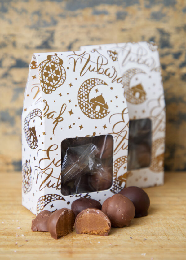 Eid: Duo of Fudge Balls in Belgian Milk & Belgian Dark Chocolate