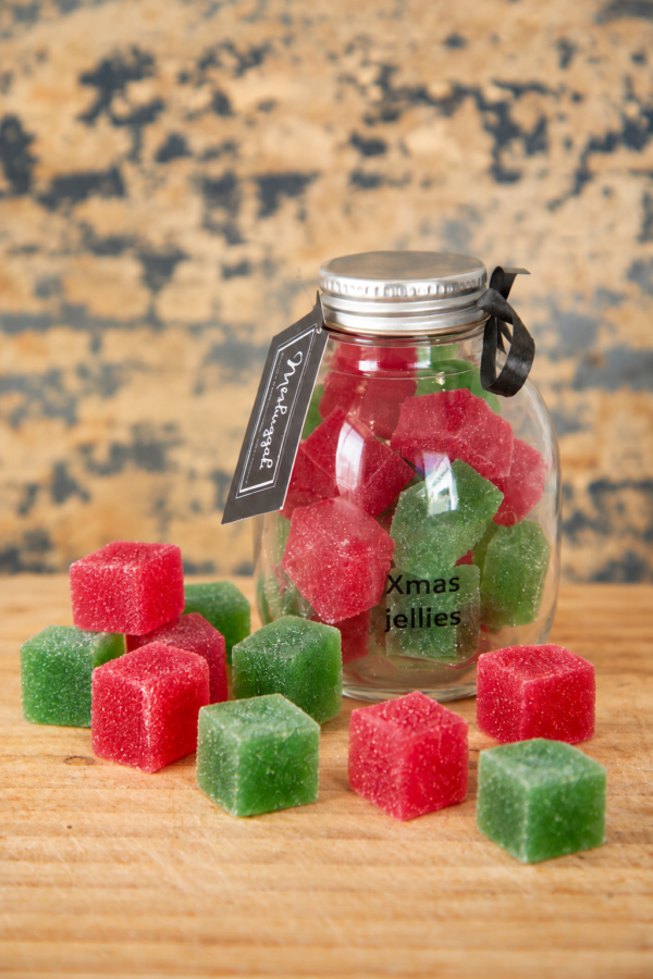 Christmas Jellies (Red & Green) 150g Gift Tub